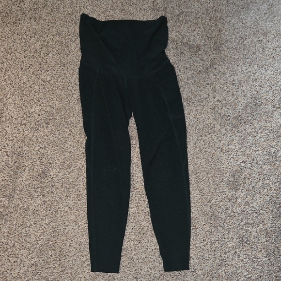 Beyond the Bump Black High-Waisted Leggings - Picture 1 of 4